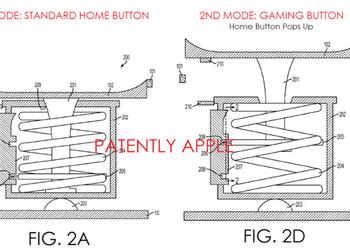 Apple может запатентовать кнопку Home с режимом миниджойстика