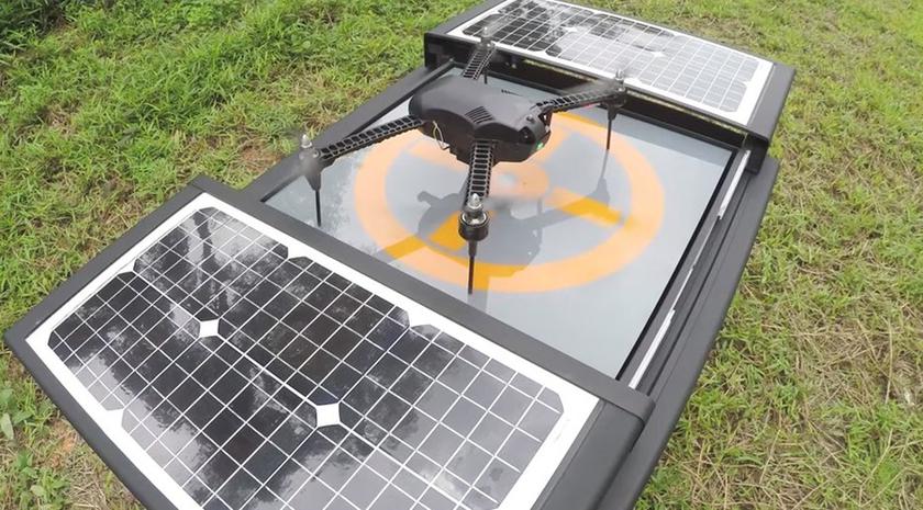 Автономная зарядная станция Dronebox позволит работать дронам месяцами