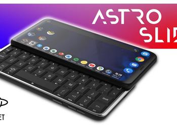 Astro Slide 5G – горизонтальный слайдер на Linux с QWERTY-клавиатурой по цене $650