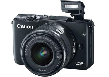 Беззеркальная камера Canon EOS M10 с 18-мегапиксельной матрицей формата APS-C