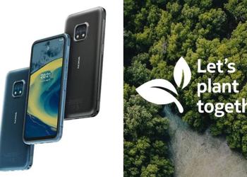 Nokia обещает высаживать по 50 деревьев за каждый купленный смартфон Nokia XR20