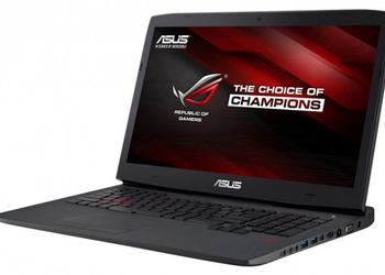 Asus анонсировала серию геймерских ноутбуков G751 с графикой GeForce GTX970/980M