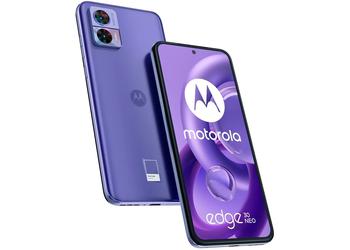 Инсайдер показал пресс-изображения Moto Edge 30 Neo в цвете Very Peri, это цвет 2022 года по версии Pantone
