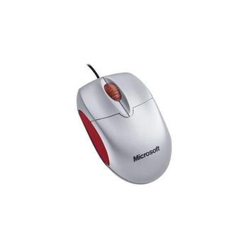 Microsoft Notebook Optical Mouse Silver-Red USB