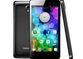 Смартфон Highscreen Omega Q с  4.5-дюймовым IPS-дисплеем 960х540 