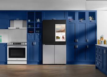 Холодильник Samsung с искусственным интеллектом автоматически открывает двери