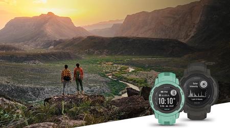 Garmin przedstawia linię smartwatchów Instinct 2, w tym wersję solarną z nieskończoną żywotnością baterii