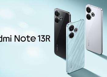 Redmi Note 13R: бюджетник с процессором Snapdragon 4 Gen 2 и 50 МП камерой за $195