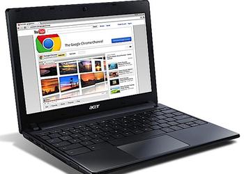 Acer будет продавать хромбук AC700 за 350 долларов. В США.