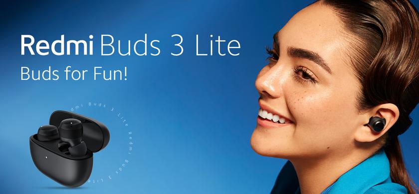 Redmi Buds 3 Lite на Amazon: TWS-наушники с защитой IP54, портом USB-C и автономностью до 18 часов за 23.99 евро (скидка 6 евро)