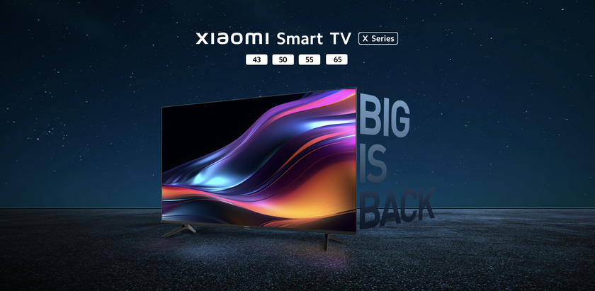 Xiaomi представила обновлённую серию Smart TV X с экранами до 65″, разрешением 4K и динамиками на 30 Вт с поддержкой Dolby Audio