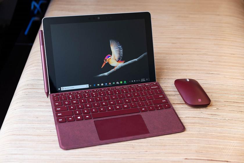 Анонс Microsoft Surface Go: бюджетный планшет на Intel Pentium с защитой Windows Hello