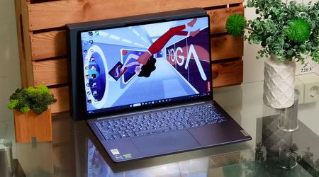 Recenzja Lenovo Yoga Pro 9 16IRP8: potężny laptop z cienką metalową obudową