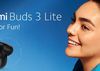 Redmi Buds 3 Lite на Amazon: TWS-наушники с защитой IP54, портом USB-C и автономностью до 18 часов за 23.99 евро (скидка 6 евро)