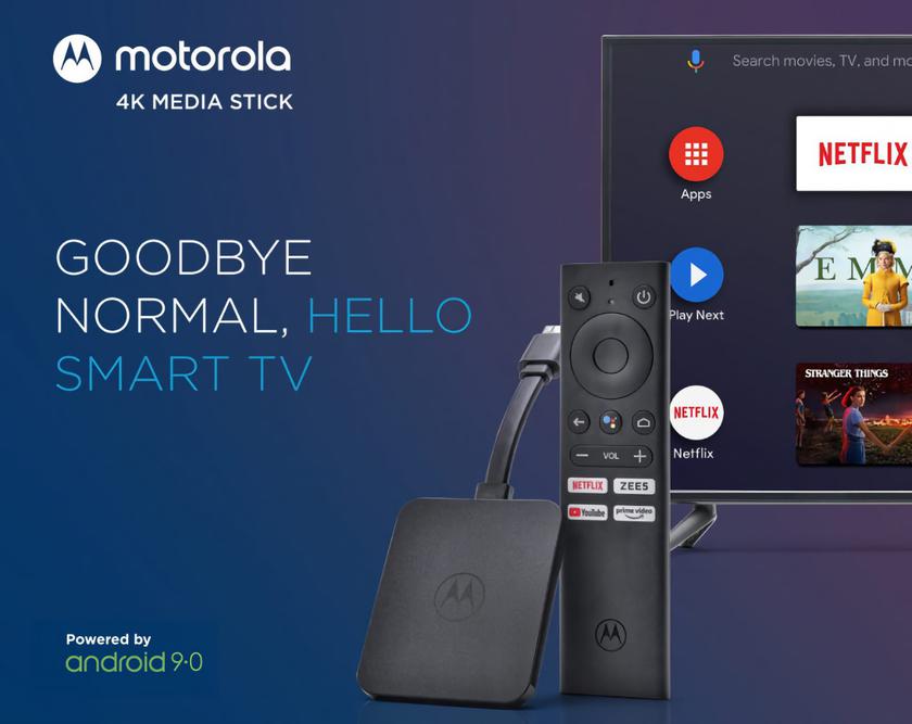 Motorola 4K Android TV Stick: конкурент Xiaomi Mi TV Stick за $54