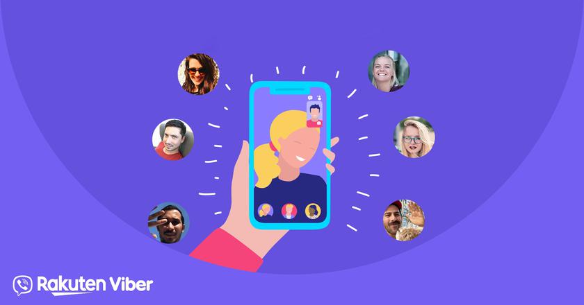 В Viber появились групповые видеозвонки до 20 участников