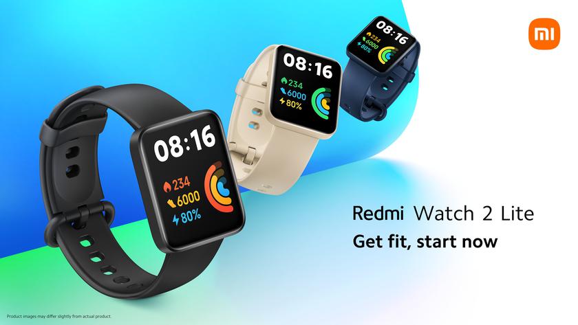 Redmi Watch 2 Lite: LCD-дисплей, датчик SpO2, защита от воды и автономность до 10 дней