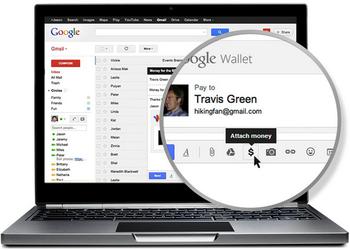 Теперь по Gmail можно отправить... деньги