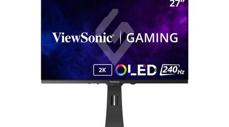 ViewSonic zaprezentował XG272-2K: monitor do gier z ekranem OLED 240 Hz