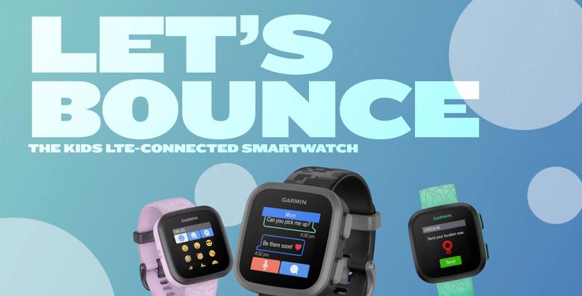 Garmin Bounce: детские смарт-часы с LTE и GPS за $150