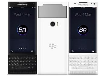 Изображения и характеристики вертикального слайдера BlackBerry