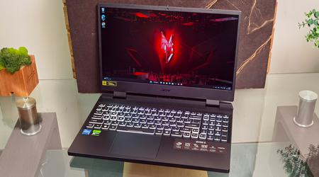 Acer Nitro 5 AN515-58 review: inexpensive gaming laptop with GeForce RTX 4050