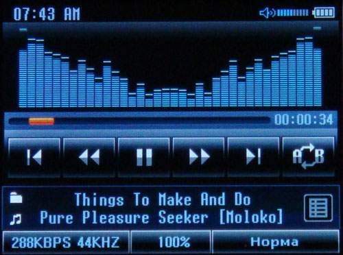 Обзор MP3-плеера Ritmix RF-9700-12