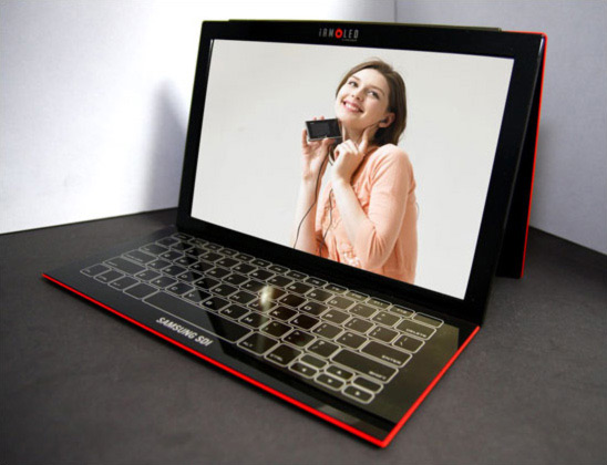 Samsung представляет концепт ноутбука с OLED-экраном