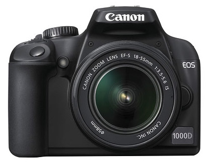 Canon EOS 1000D — отражающая камера «для наиболее маленьких»