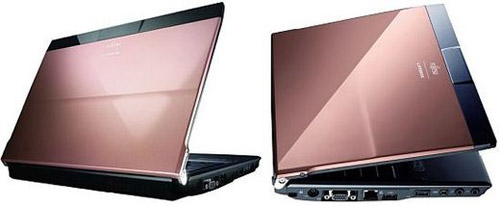 Розовое золото: ноутбук Fujitsu P8010 стал оплотом гламура