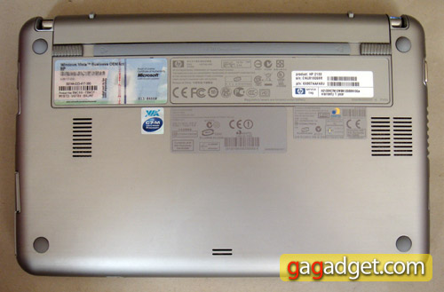Доскональный осмотр компьютера HP 2133 Mini-Note-3