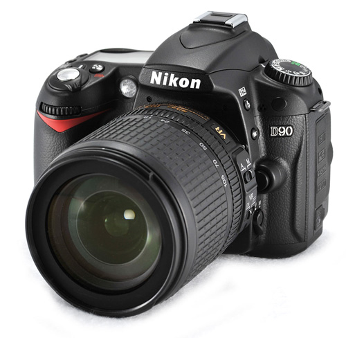 Nikon D90 - зеркальная камера с функцией записи видео