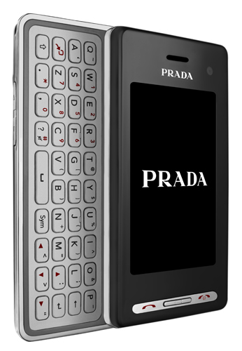 «ЭлДжи» официально рекламирует телефонный аппарат Prada II