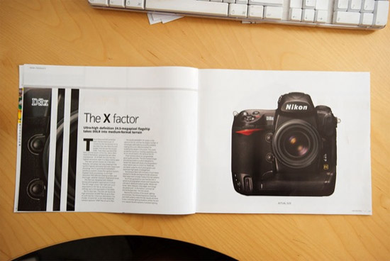 Nikon D3x появился в журнале Nikon Pro