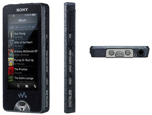 Sony NWZ-X1000: первый Walkman с сенсорным AMOLED-экраном