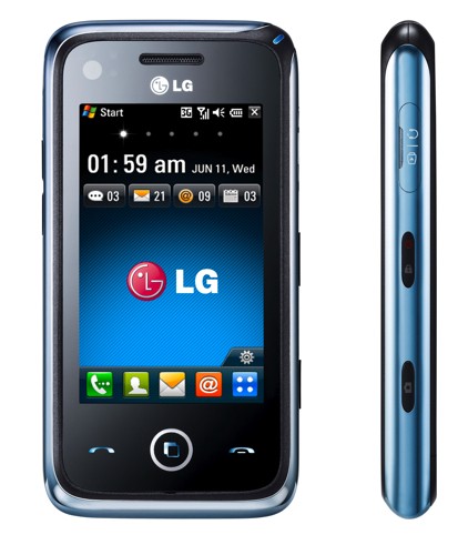 LG GM730: WinMo-коммуникатор с интерфейсом S-Class