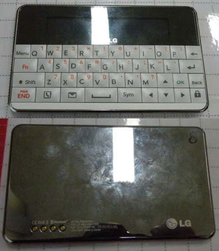 LG LBA-C300: компактная Bluetooth-клавиатура для телефонов