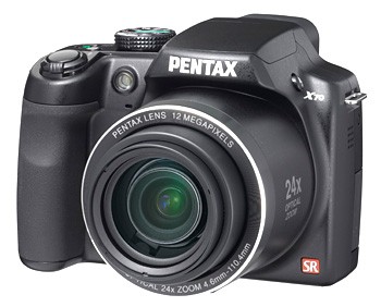 Pentax X70: 12-мегапиксельная камера с 24-кратным зумом