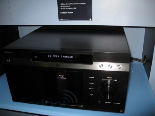 Сони BDP-CX7000ES: меняла Blu-ray на 400 дисков