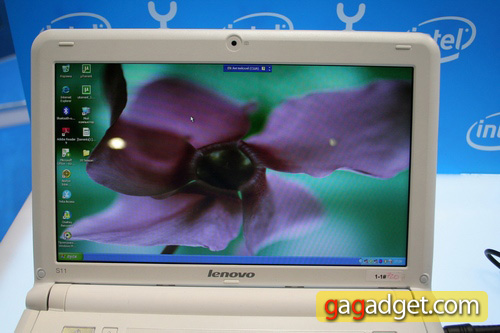 Первые живые фотографии нетбука Lenovo IdeaPad S10-2-3
