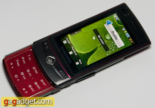 Первое знакомство с мобильным телефоном Samsung S8300 Ultra Touch-3