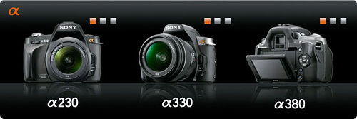 Новые зеркальные камеры Sony Alpha A230, A330 и A380 оснащены HDMI-выходами