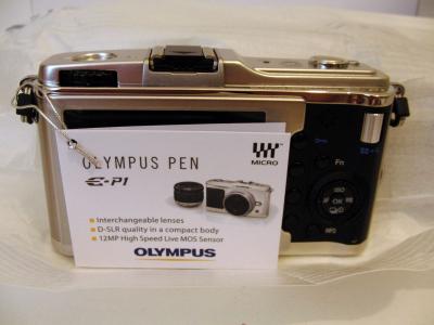 Фотосессия распаковки камеры Olympus E-P1