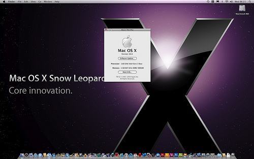 Mac OS X 10.6 Snow Leopard будет произведен в начале сентября