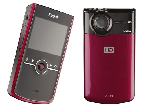 Kodak Zi8: малогабаритная HD-видеокамера с разъёбог для наружного громкоговорителя