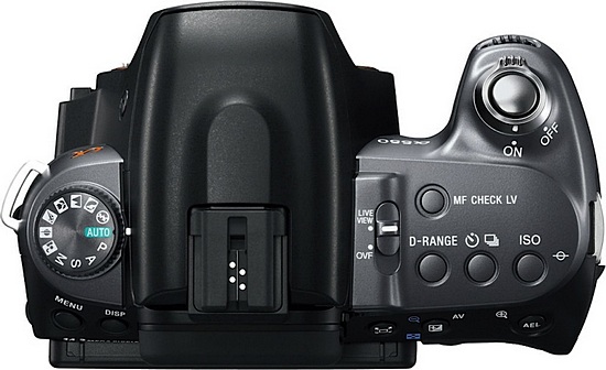 Сони Alpha A500 и A550: свежие отражающие камеры среднего класса-4