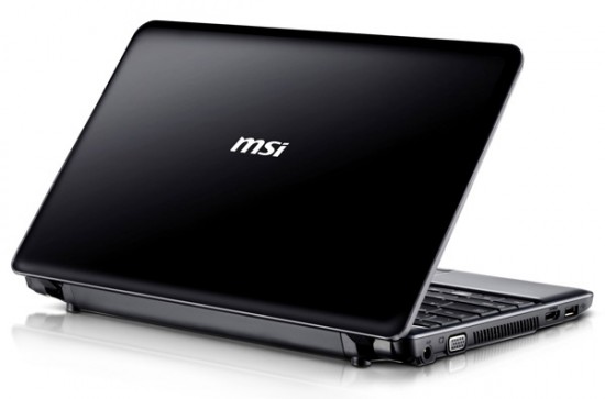 MSI Wind U230: 12-дюймовый ноутбук с двуядерным процессором AMD-2