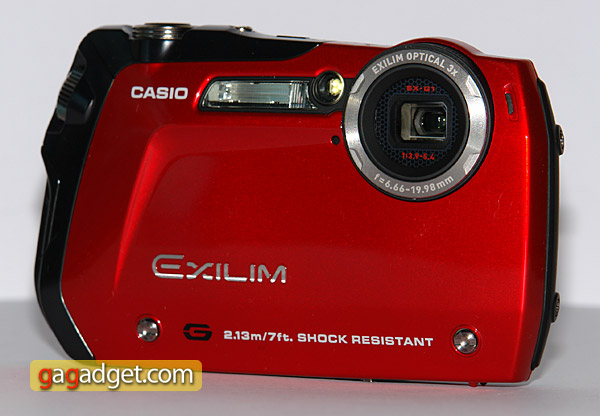 Обзор защищённой камеры Casio Exilim EX-G1-3