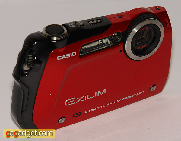 Обзор защищённой камеры Casio Exilim EX-G1