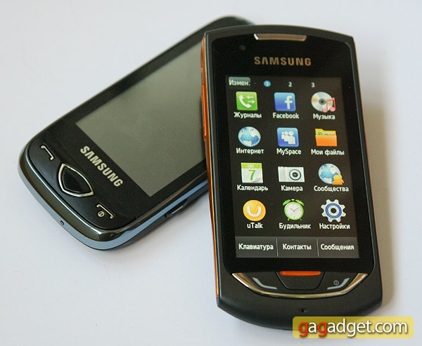 Видеообзор мобильных телефонов Samsung S5560 и Samsung S5620 Monte